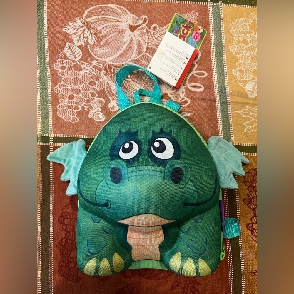 Okiedog WildPack 3D kids Dragon Backpack